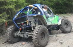 Mercedes Puch G offroad fahren in Stockerau