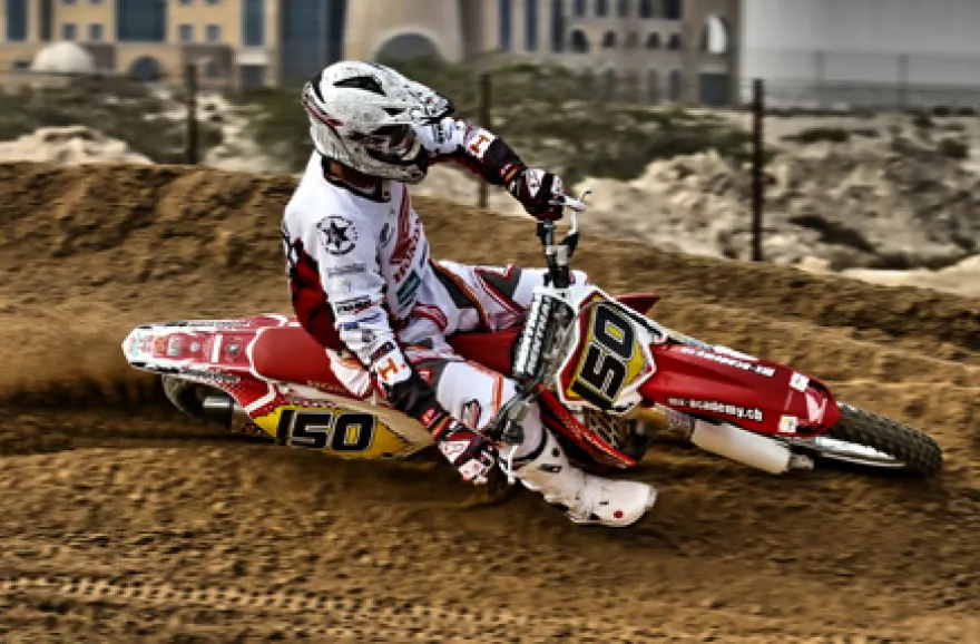 Motocross-Training für Männer