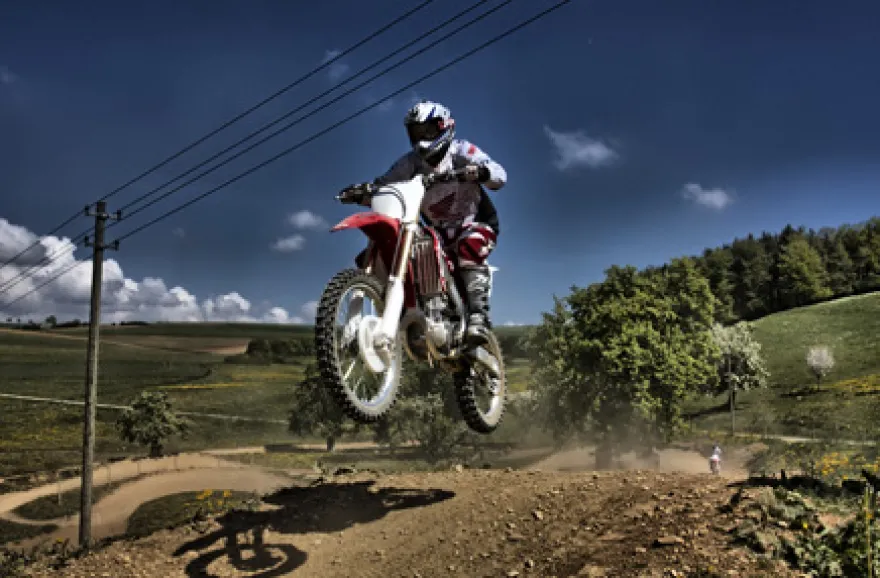 Motocross-Training für Männer