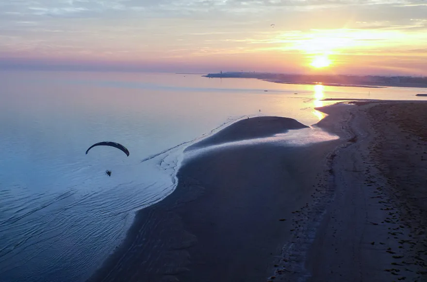 Motorgleitschirm fliegen Gaweinstal