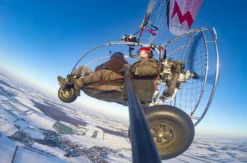 Motorgleitschirm fliegen Gaweinstal