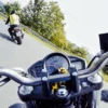 Motorrad-Sicherheitstraining auf der Straße