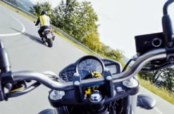 Motorrad-Sicherheitstraining auf der Straße