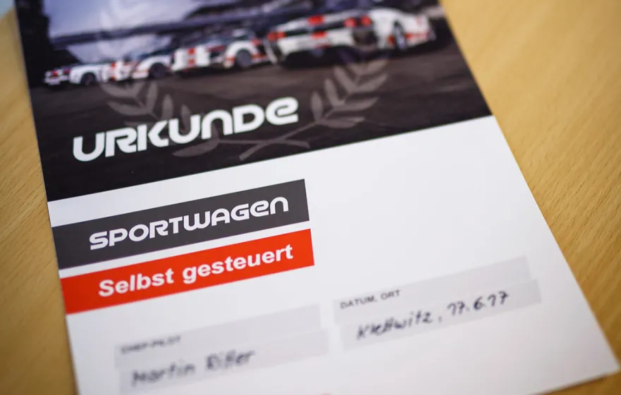 Motorsport Tag XXL Groß Dölln