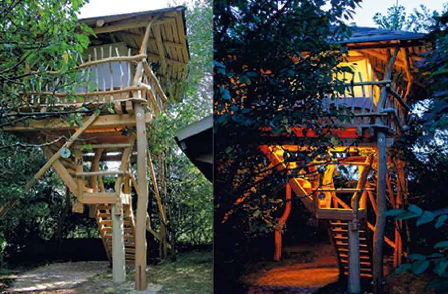 Nacht im Baumbett bei Schweinfurt für 2