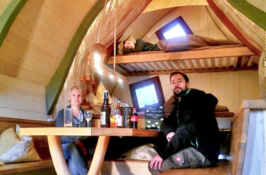 Nacht im Elfen-Baumhaus in der Rhön für 2