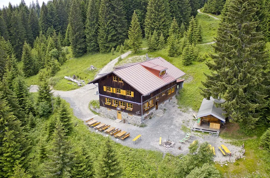 2 Nächte in der Berghütte in Oberstdorf für 2