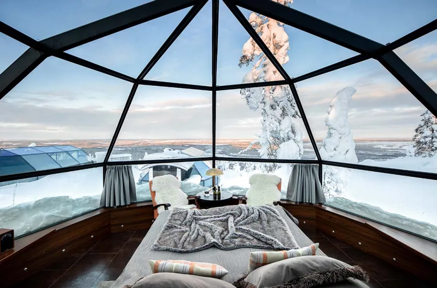 Nordlichtabenteuer im Glasiglu für 2 (3 Nächte)