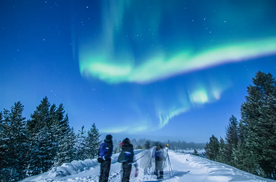 Nordlichter Kurzurlaub Lappland für 2 (3 Nächte)