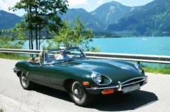 Oldtimer fahren München für 2 (Jaguar E-Type Serie II 4.2)