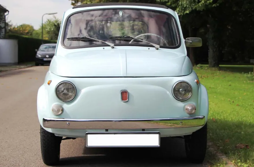 Oldtimer Fiat 500 fahren für 2 München