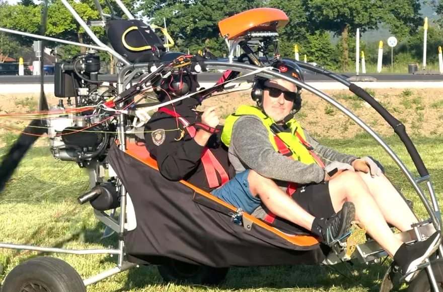 Paramotor Trike Tandem Flug Rosenheim