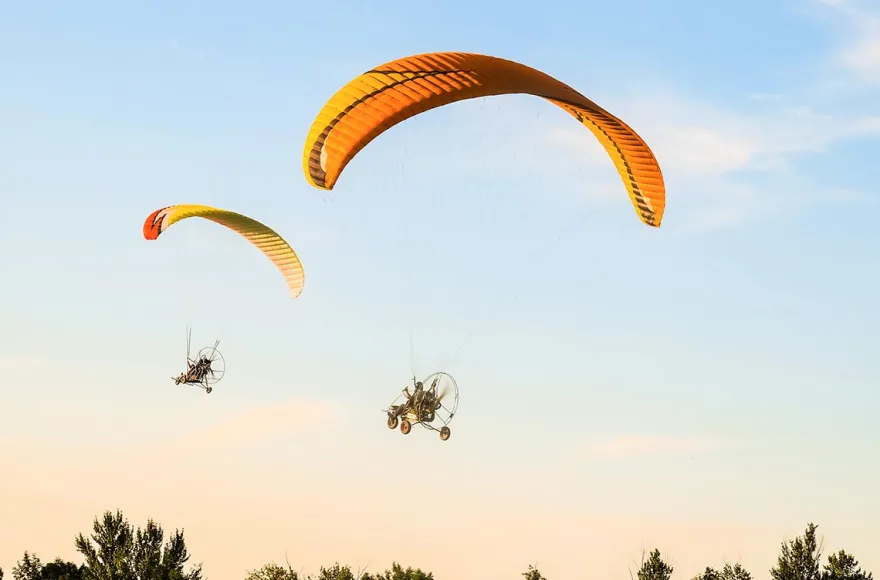 Paramotor Trike Tandem Flug Rosenheim