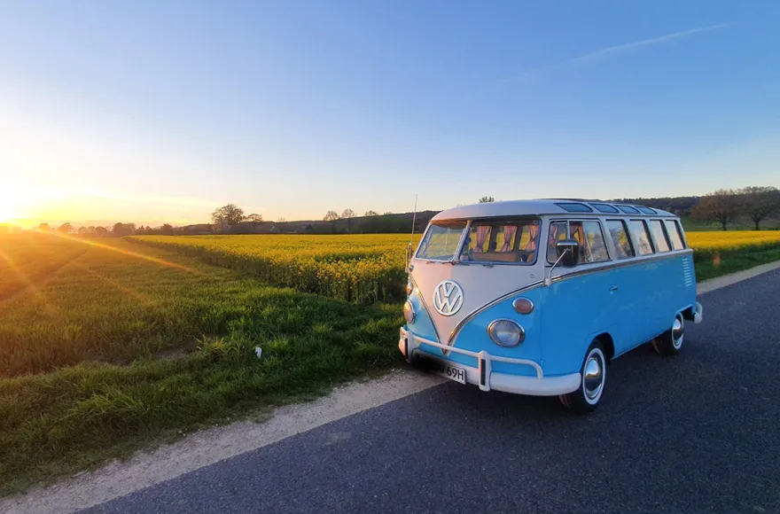 Picknickfahrt VW Bulli