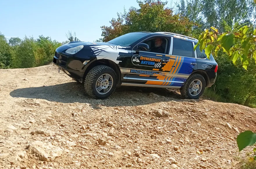 Porsche Cayenne Offroad Tour Großmehring