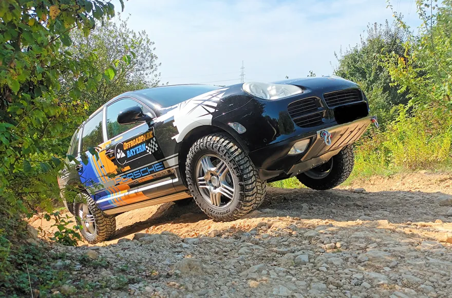Porsche Cayenne Offroad Tour Großmehring
