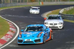 Porsche Cayman 981 Renntaxi auf der Nordschleife