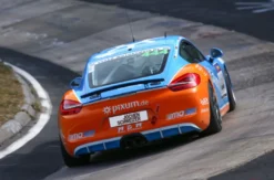 Porsche Cayman 981 Renntaxi auf der Nordschleife