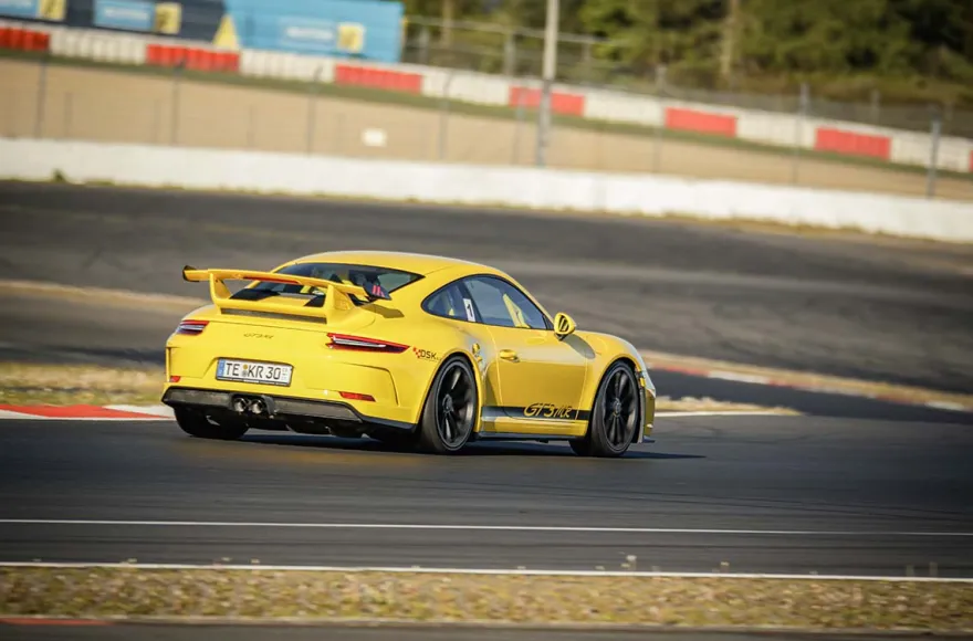 Porsche GT3 CS Race-Taxi beim NLS-Rennen am Nürburgring