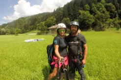Pärchenflug mit 2 Gleitschirmen Saltaus
