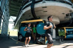 Pärchenflug mit 2 Gleitschirmen