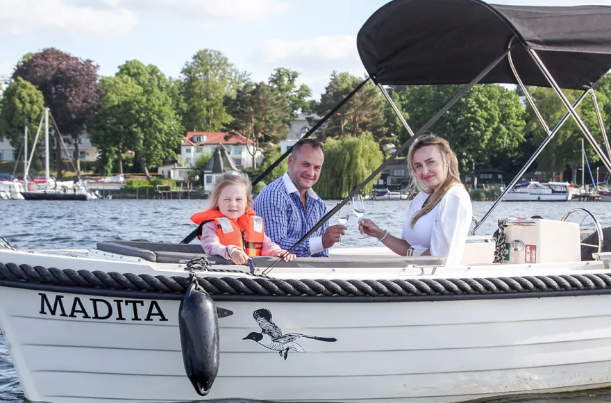 15 ps Motorboot mieten Berlin