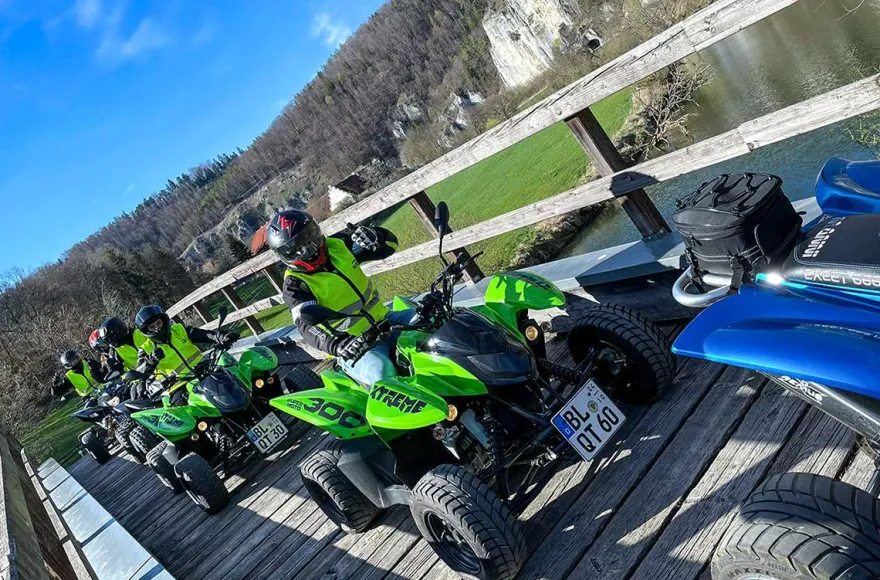 Quad Erlebnistour Donautal