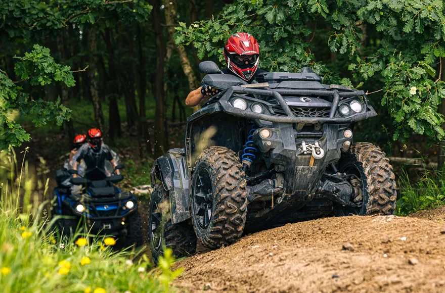 Quad Offroad-Tour Prag (3 Std.)