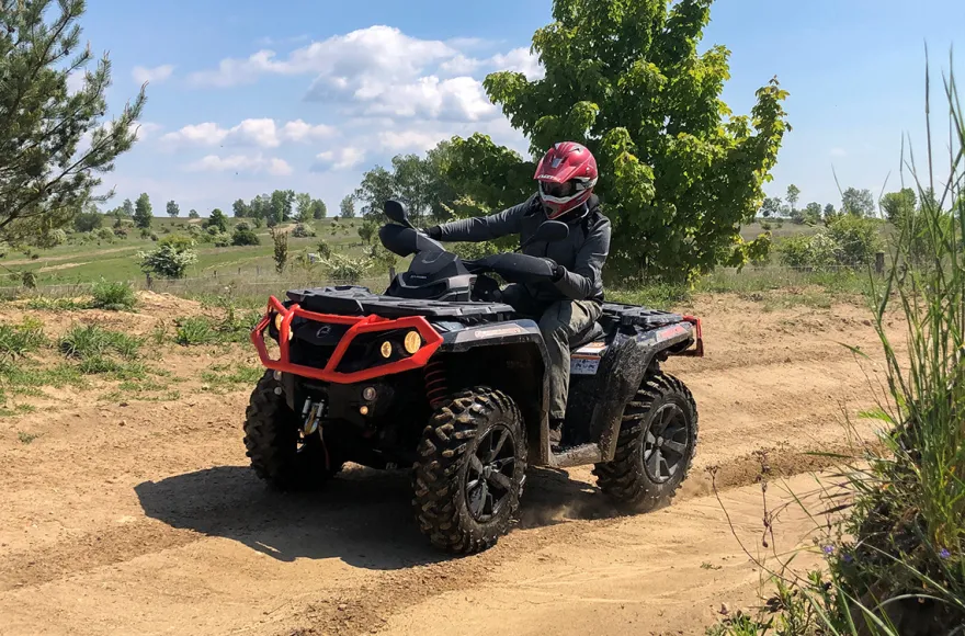 Quad Offroad-Tour Prag (3 Std.)
