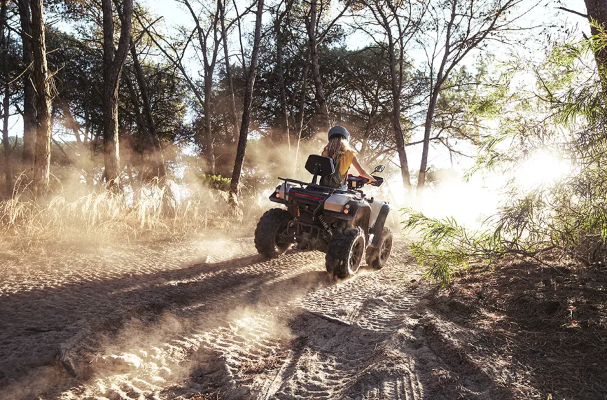 Quad On- und Offroad Tour Bayerischer Wald