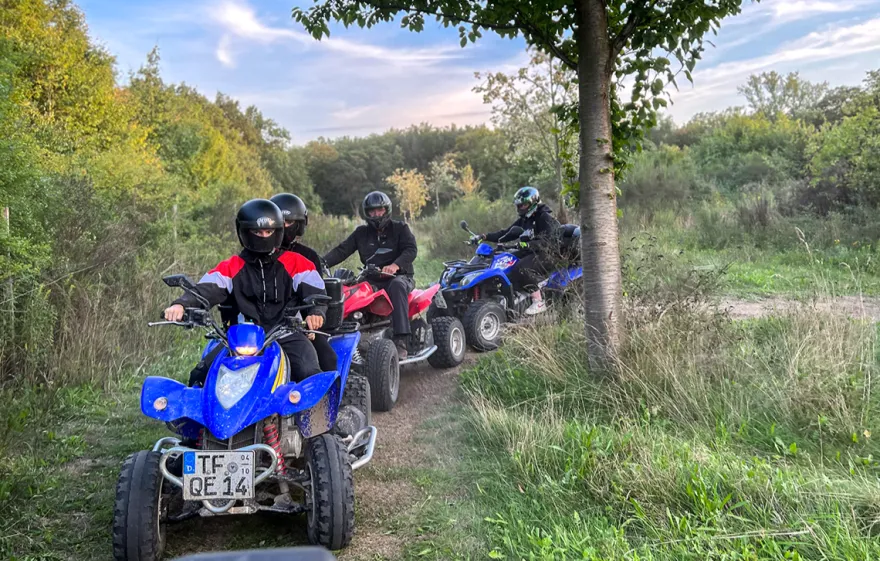 Quad On- und Offroad Tour Raum Berlin