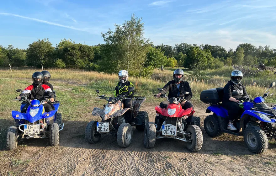 Quad On- und Offroad Tour Raum Berlin