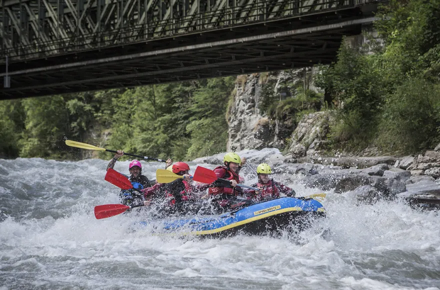 Rafting auf der Salzach für Fortgeschrittene (4 Std.)