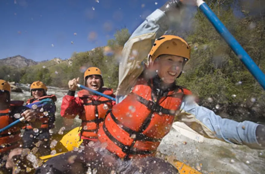 Rafting & Canyoning-Tour in Kössen