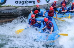 Rafting im Eiskanal Augsburg