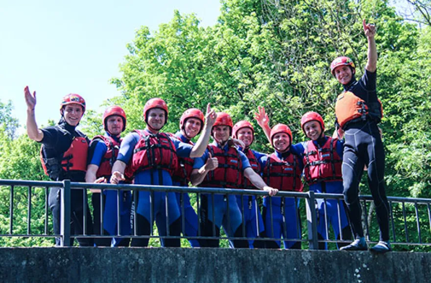 Rafting im Eiskanal Augsburg