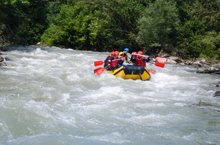 Rafting Tour für Groß & Klein in Österreich
