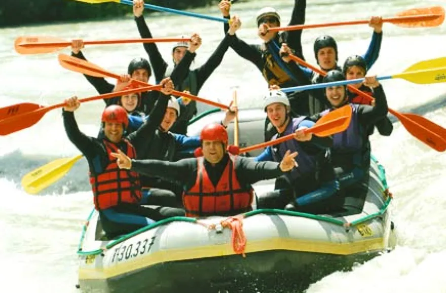 Rafting Tour für 2 in Schneizlreuth (1/2 Tag)