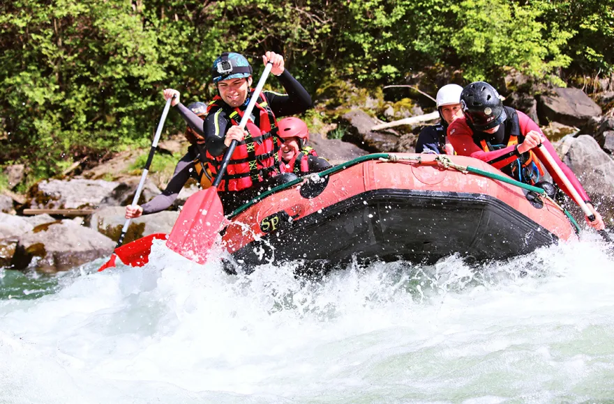 Rafting Tour Immenstadt im Allgäu