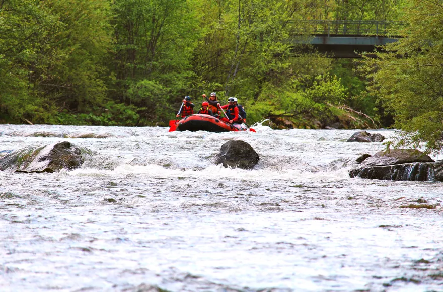Rafting Tour Immenstadt im Allgäu für 2