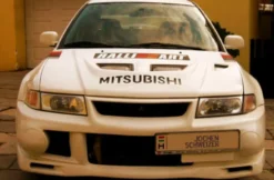 Rallye fahren im Mitsubishi Lancer Evo VI in Ungarn