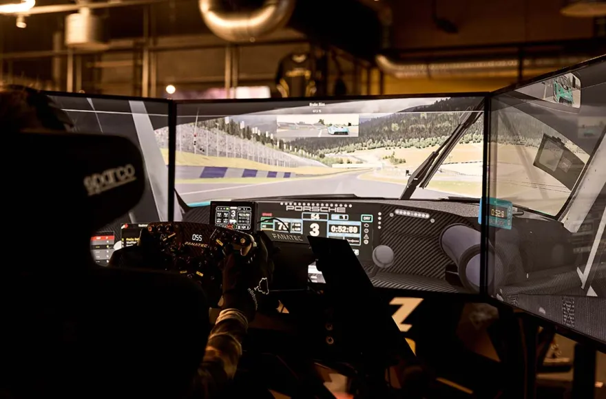 Rennsimulator Nürburg
