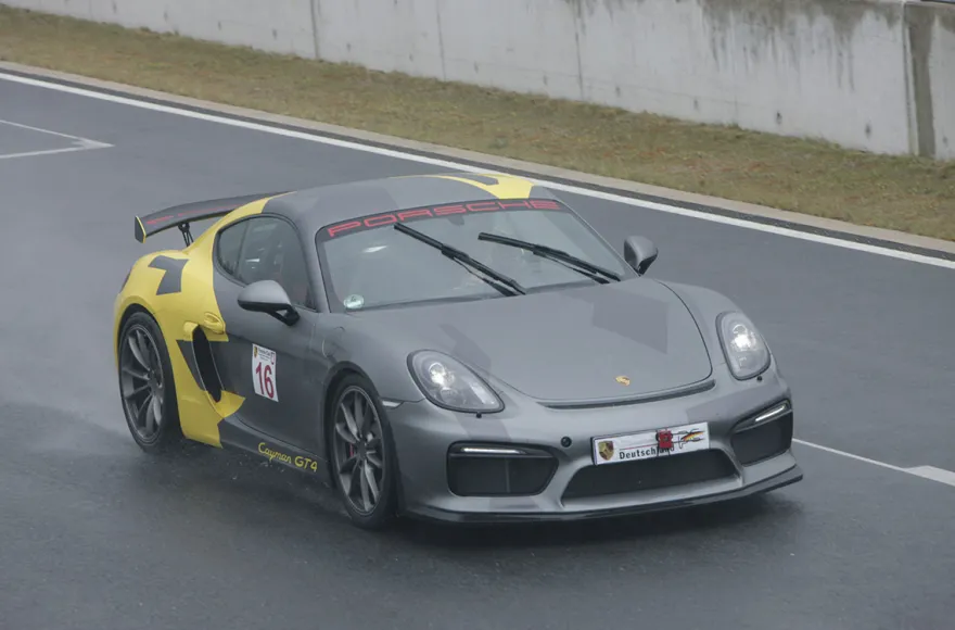 Rennstreckentraining Porsche GT4 (6 Rdn.)