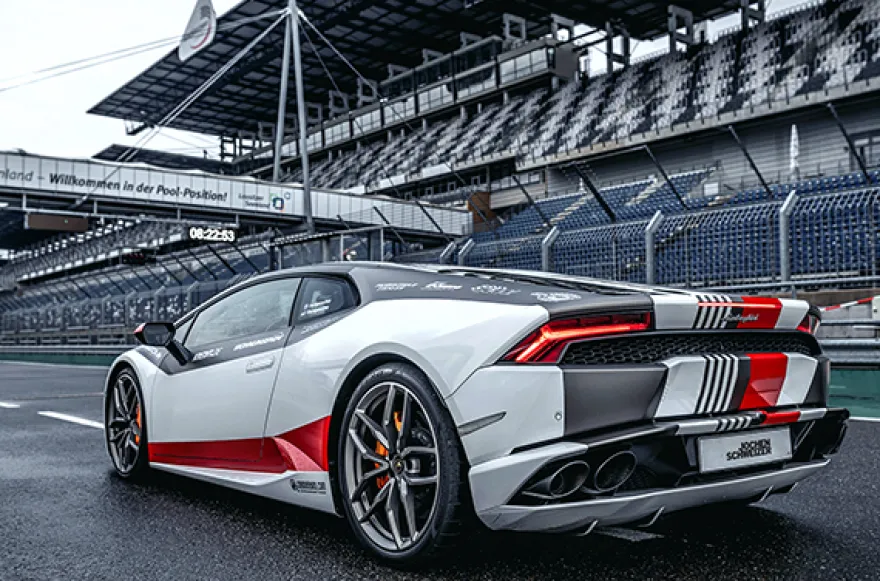Renntaxi Lamborghini Huracán (4 Rdn.)