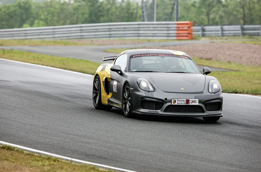 Renntaxi Porsche Cayman GT4 (3 Rdn.) Nürburgring