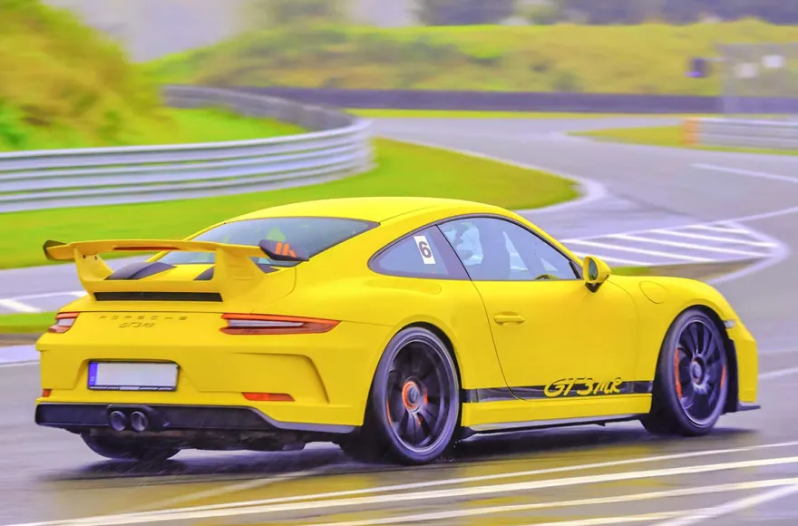 Renntaxi Porsche 911 GT3 Assen