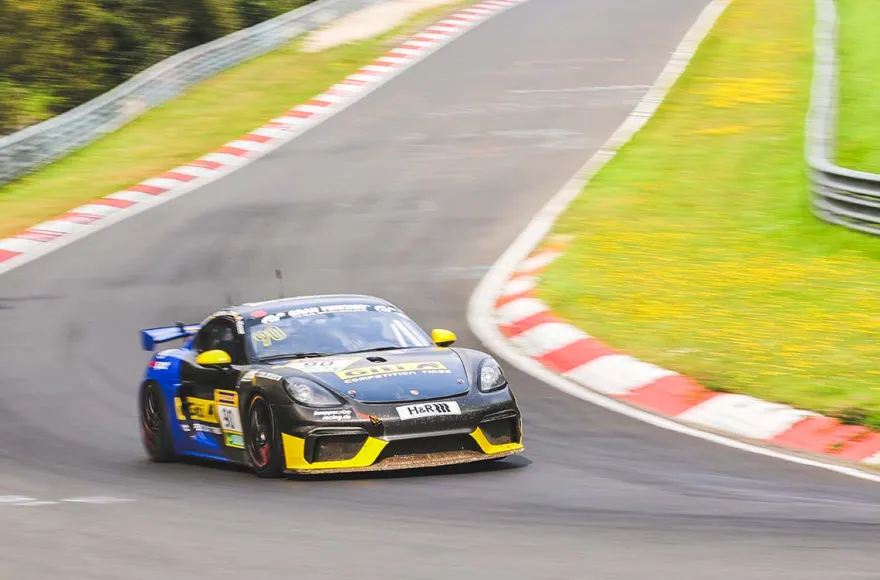Renntaxi Porsche GT4 Nürburgring