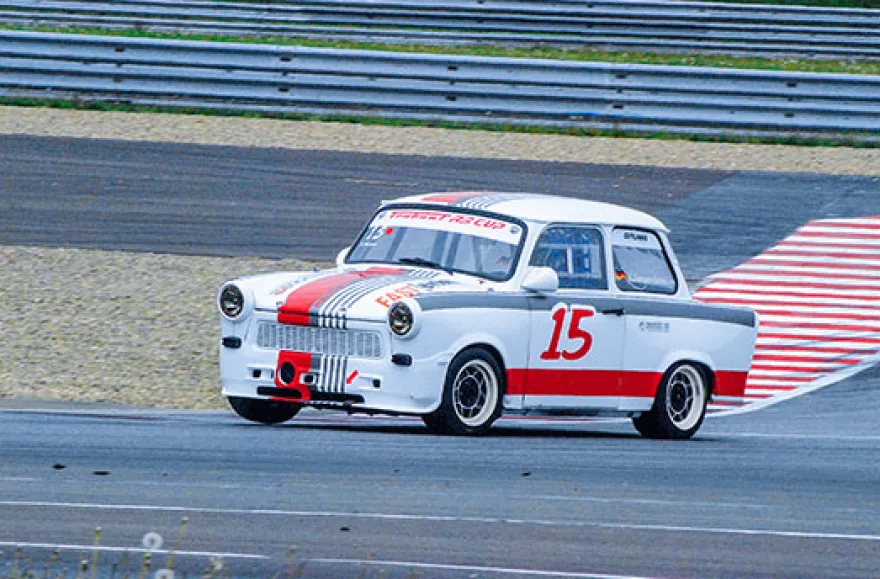 Renn-Trabi selber fahren