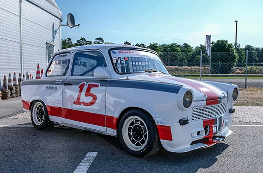 Renn-Trabi selber fahren