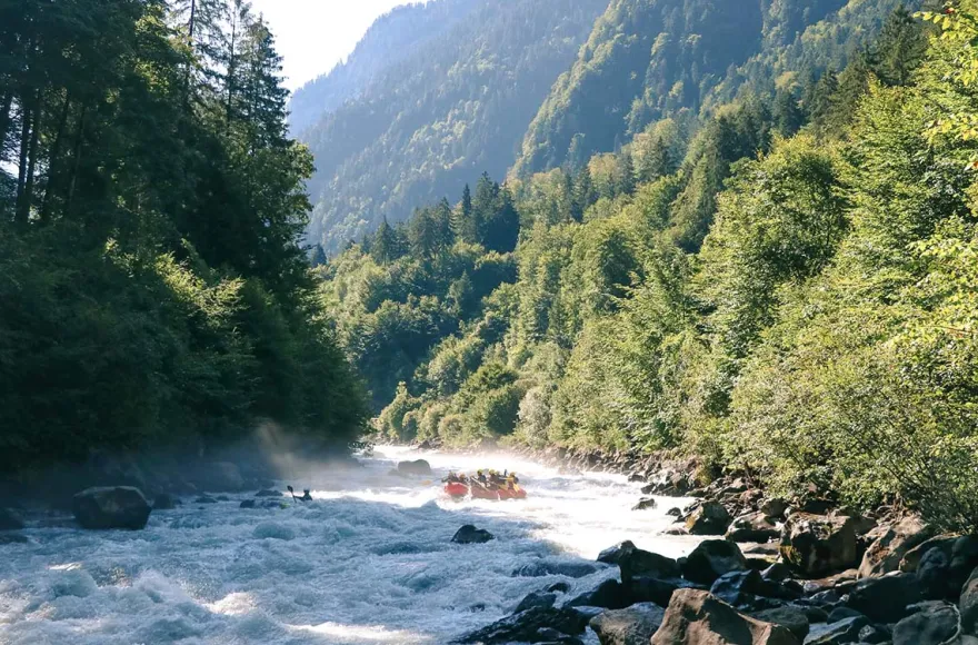 River Rafting Lütschine